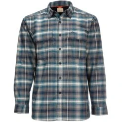 Men's ColdWeather Long Sleeve Shirt 7 Men's ColdWeather Long Sleeve Shirt -Urban Trail Sales Store 10777 197 coldweather ls shirt atlantis steel plaid f21 front 1