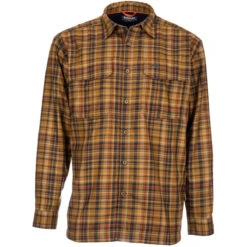 Men's ColdWeather Long Sleeve Shirt 5 Men's ColdWeather Long Sleeve Shirt -Urban Trail Sales Store 10777 703 coldweather ls shirt dark bronze admiral plaid f20 e45f9df9 4f57 4fe9 bc4b cd347a54a25b 1
