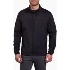KUHL Men's The One Jacket -Urban Trail Sales Store 1145 Ms The One Jacket Raven front 1