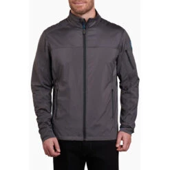 KUHL Men's The One Jacket -Urban Trail Sales Store 1145 ms the one jacket carbon front pdp photo 1