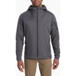 KUHL Men's The One Hoody -Urban Trail Sales Store 1146 Ms The One Hoody Carbon Front 1