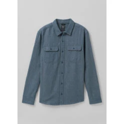Prana Men's Westbrook Flannel Shirt -Urban Trail Sales Store 1964401 DARKSKYHEATHER ALT 9