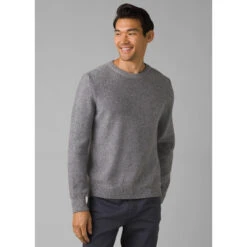 Prana Men's North Loop Sweater -Urban Trail Sales Store 1964561 PEBBLEGREY 5cf0683c c4d3 4d14 9160 737bb3b2a0a1