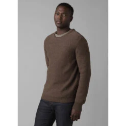Prana Men's North Loop Sweater -Urban Trail Sales Store 1964561 SEPIA