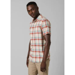 Prana Men's Groveland Shirt 5 Prana Men's Groveland Shirt -Urban Trail Sales Store 1970051 SANDBAR