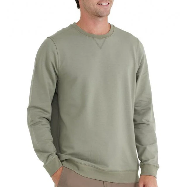 Men's Bamboo Heritage Fleece Crew 2 Men's Bamboo Heritage Fleece Crew - Image 2