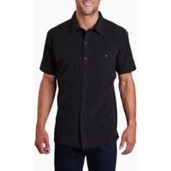 KUHL Men's Renegade Shirt -Urban Trail Sales Store 3069 renegade shirt blackout front