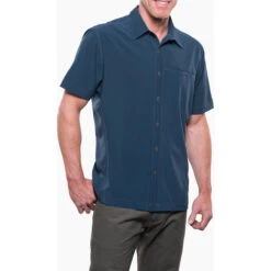 KUHL Men's Renegade Shirt -Urban Trail Sales Store 3069 renegadeshirt pirateblue front 1