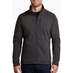 KUHL Men's Interceptr Fleece Jacket 7 KUHL Men's Interceptr Fleece Jacket -Urban Trail Sales Store 3183 Interceptr FZ Steel Front