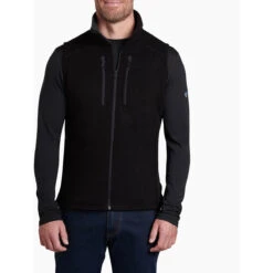 KUHL Men's Interceptr Vest 5 KUHL Men's Interceptr Vest -Urban Trail Sales Store 3186 Interceptr Vest Black Front