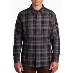 KUHL Men's Fugitive Flannel Shirt 6 KUHL Men's Fugitive Flannel Shirt -Urban Trail Sales Store 7202 fugitive flannel ls cast iron front pdp photo 690b5c62 5d1a 4163 9c30 291b736ae529
