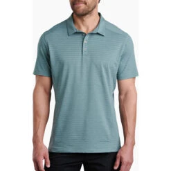 Men's AirKuhl Polo 12 Men's AirKuhl Polo -Urban Trail Sales Store 7344 AirKUHL Polo Deep Waters Front 1