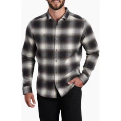 KUHL Men's Law Flannel Long Sleeve 7 KUHL Men's Law Flannel Long Sleeve -Urban Trail Sales Store 7373 Law Flannel LS Forged Iron Front 42463760 3785 4c03 a8c9 294fdfd2a92c 1