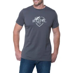 KUHL Men's Born In The Mountains T-Shirt -Urban Trail Sales Store Born In The Mountains T 7245 Carbon ab04fdac 24f9 47d2 89e3 c68e125b4e35