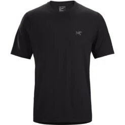 Arcteryx Men's Cormac Short Sleeve Crew -Urban Trail Sales Store Cormac Crew SS Black 1