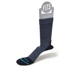 Light Hiker Solid Crew Socks -Urban Trail Sales Store Light Hiker Crew Socks F1002 Navy