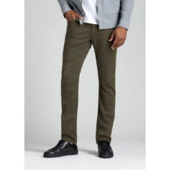 Men's No Sweat Pant Relaxed -Urban Trail Sales Store MFNR1002NoSweatRelaxedArmyGreen Front