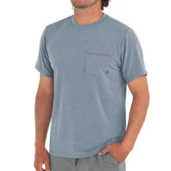 Men's Bamboo Flex Pocket Tee -Urban Trail Sales Store MFT 112 P 1