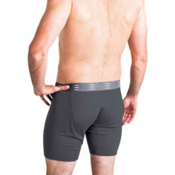 Men's Bamboo Comfort Boxer Brief -Urban Trail Sales Store M BoxerBriefs 1000x1000 Charcoal 1