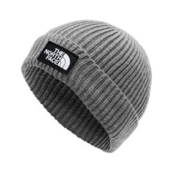 The North Face TNF Logo Box Cuffed Beanie -Urban Trail Sales Store NF0A3FJX DYY hero