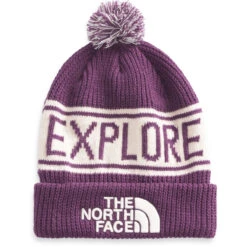 The North Face Retro TNF Pom Beanie -Urban Trail Sales Store NF0A3FMP 20Q hero