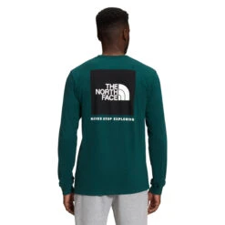 The North Face Men's Long-Sleeve Box NSE Tee -Urban Trail Sales Store NF0A4762 EK2 hero 1