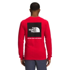 The North Face Men's Long-Sleeve Box NSE Tee -Urban Trail Sales Store NF0A4762 KZ3 hero