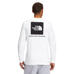 The North Face Men's Long-Sleeve Box NSE Tee -Urban Trail Sales Store NF0A4762 LA9 hero