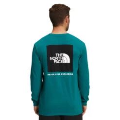The North Face Men's Long-Sleeve Box NSE Tee -Urban Trail Sales Store NF0A4762 XRX hero 1