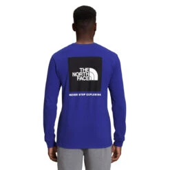 The North Face Men's Long-Sleeve Box NSE Tee -Urban Trail Sales Store NF0A4762 ZXC hero