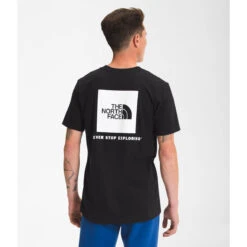 The North Face Men's Short-Sleeve Box NSE Tee -Urban Trail Sales Store NF0A4763 KY4 back