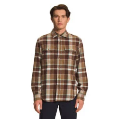 The North Face Men's Arroyo Flannel Shirt -Urban Trail Sales Store NF0A4QPJ 99R hero