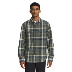 The North Face Men's Arroyo Flannel Shirt -Urban Trail Sales Store NF0A4QPJ 9F7 hero