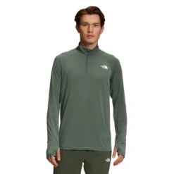 The North Face Men's Wander Quarter-Zip -Urban Trail Sales Store NF0A5371 NYC hero 2