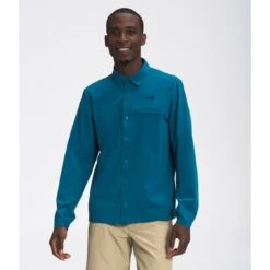 The North Face Men's First Trail Long Sleeve Shirt -Urban Trail Sales Store NF0A5A2Y V3C hero
