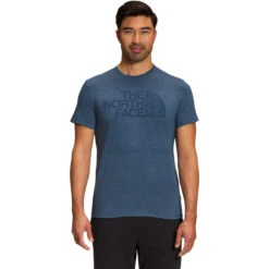 The North Face Men's Short-Sleeve Half Dome Tri-Blend Tee -Urban Trail Sales Store NF0A5J2I LKG hero