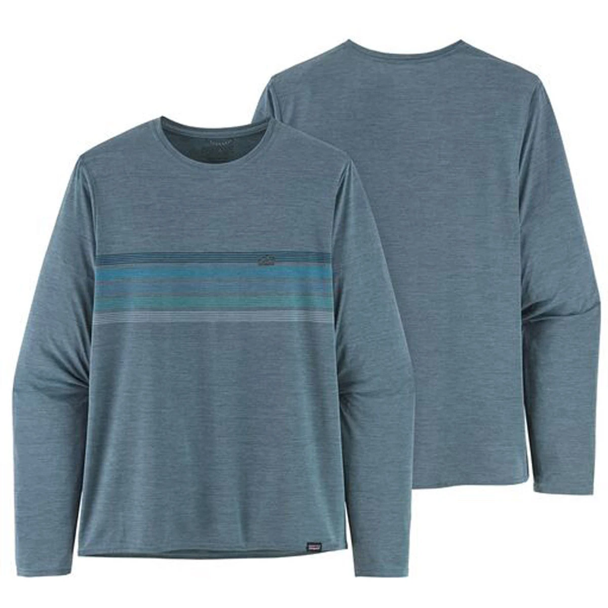 Patagonia Men's Long-Sleeved Cap Cool Daily Graphic Shirt 2 Patagonia Men's Long-Sleeved Cap Cool Daily Graphic Shirt - Image 2