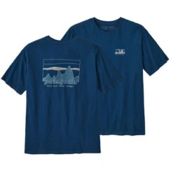 Patagonia Men's '73 Skyline Organic T-Shirt -Urban Trail Sales Store POS WBS23 37534 LMBE 1