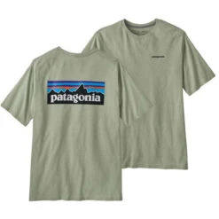 Patagonia Men's P-6 Logo Responsibili-Tee 33 Patagonia Men's P-6 Logo Responsibili-Tee -Urban Trail Sales Store POS WBS23 38504 SLVG