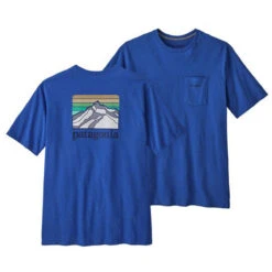 Patagonia Men's Line Logo Ridge Pocket Responsibili-Tee 13 Patagonia Men's Line Logo Ridge Pocket Responsibili-Tee -Urban Trail Sales Store POS WBS23 38511 BBSD 1