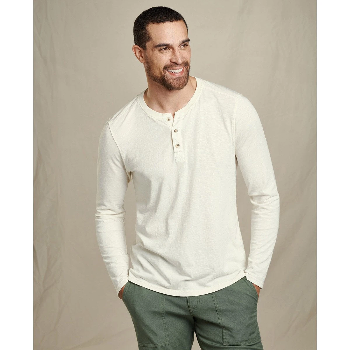 Men's Primo Long Sleeve Henley 1 Men's Primo Long Sleeve Henley