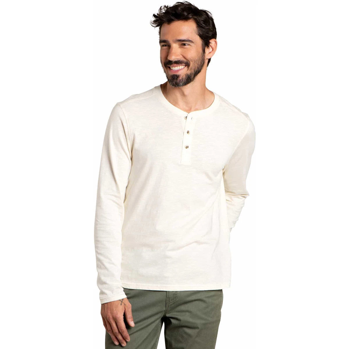 Men's Primo Long Sleeve Henley 2 Men's Primo Long Sleeve Henley - Image 2