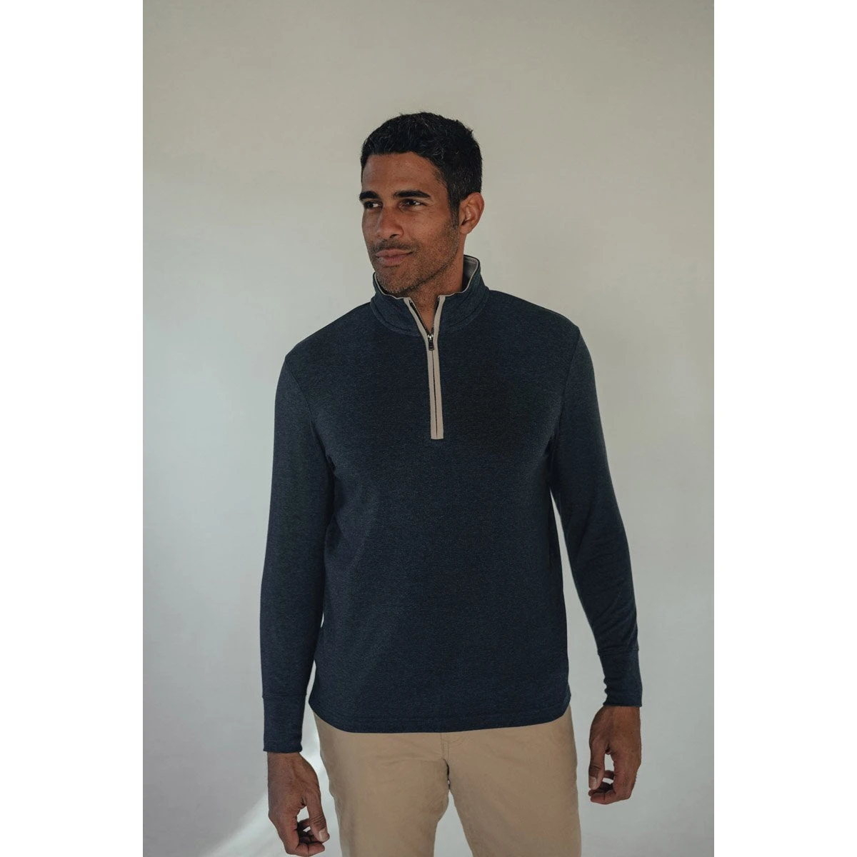 Men's Puremeso Quarter Zip Pullover 1 Men's Puremeso Quarter Zip Pullover