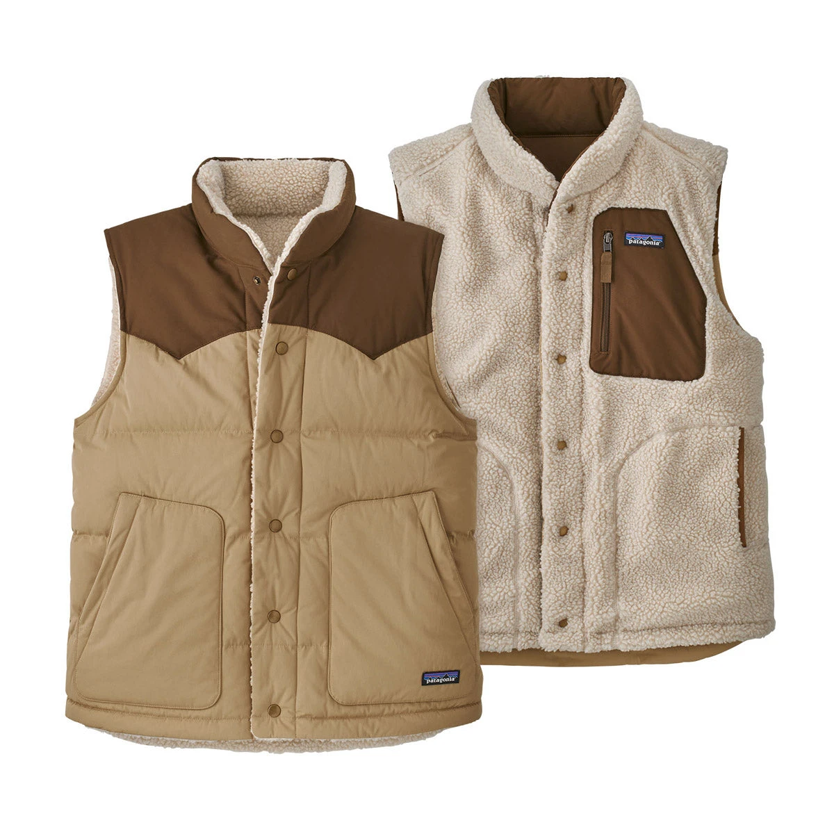 Patagonia Men's Reversible Bivy Down Vest 2 Patagonia Men's Reversible Bivy Down Vest - Image 2