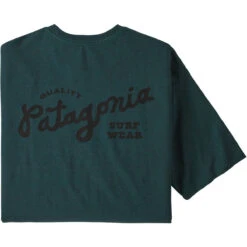 Patagonia Men's Quality Surf Pocket Responsibili-Tee 5 Patagonia Men's Quality Surf Pocket Responsibili-Tee -Urban Trail Sales Store WBF21 37442 DBGR 1