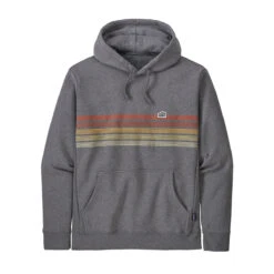 Patagonia Men's Line Logo Ridge Stripe Uprisal Hoody