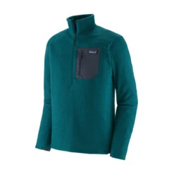 Patagonia Men's R1 Air Zip-Neck -Urban Trail Sales Store WBF21 40245 DBGR