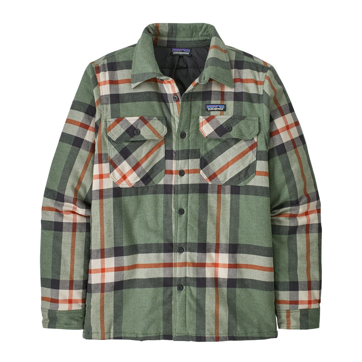 Patagonia Men's Insulated Organic Cotton Midweight Fjord Flannel Shirt 1 Patagonia Men's Insulated Organic Cotton Midweight Fjord Flannel Shirt