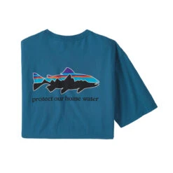 Patagonia Men's Home Water Trout Organic T-Shirt -Urban Trail Sales Store WBF22 37547 WAVB