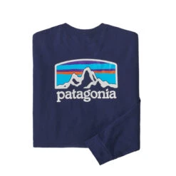 Patagonia Men's Long-Sleeved Fitz Roy Horizons Responsibili-Tee -Urban Trail Sales Store WBF22 38514 SNDB